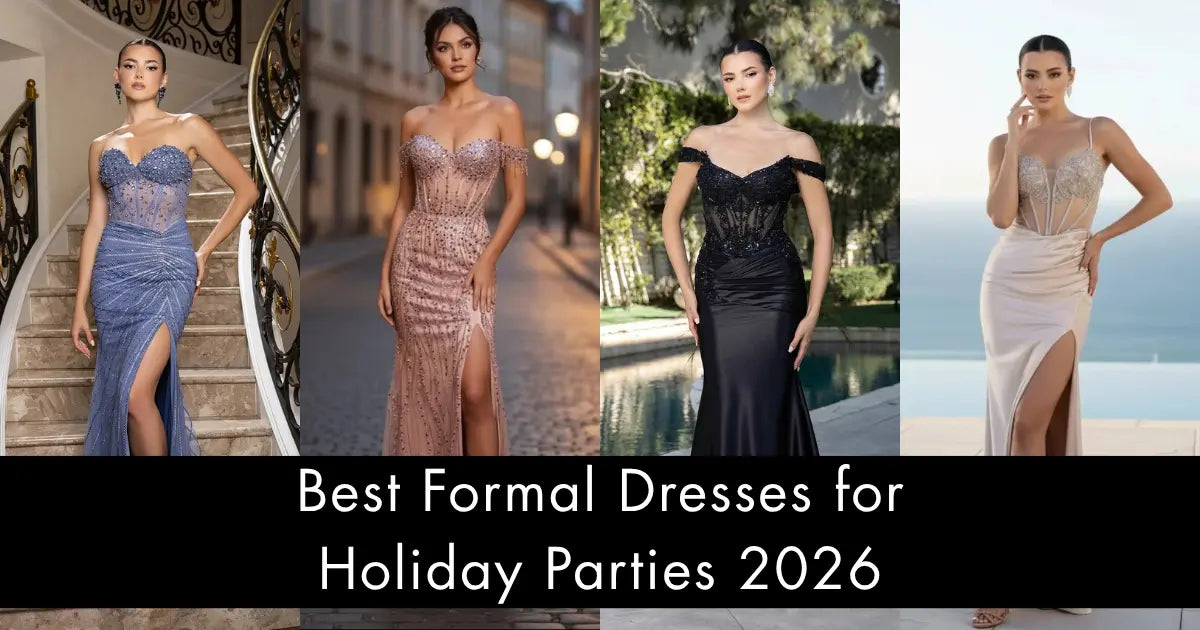 Best Formal Dresses for Holiday Parties 2026