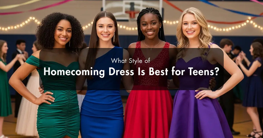 types of homecoming dresses What Style Dress Is Best for Teens? homecoming dresses 2024