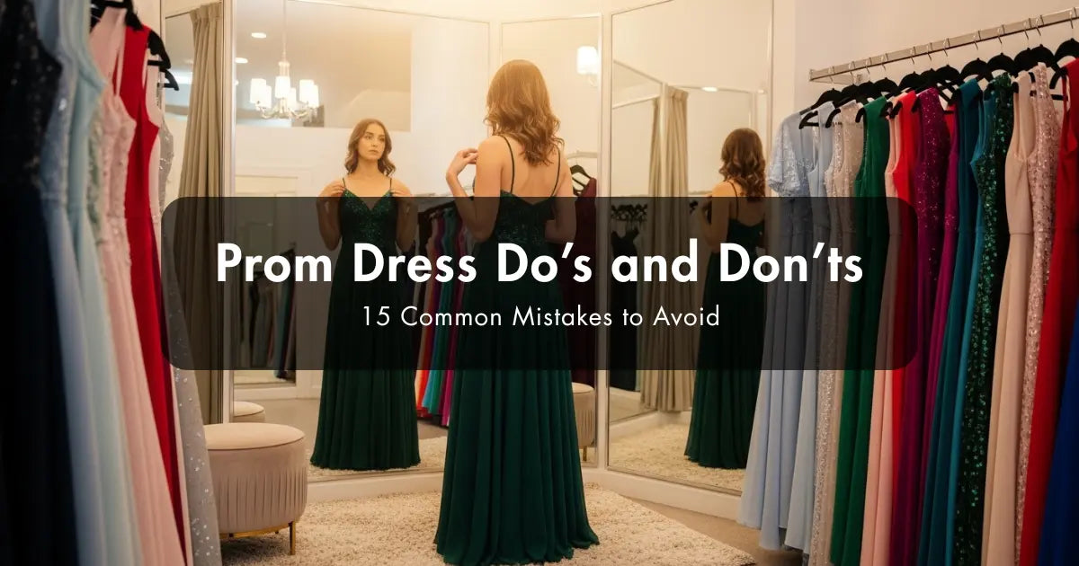 Prom Dress Dos and Donts