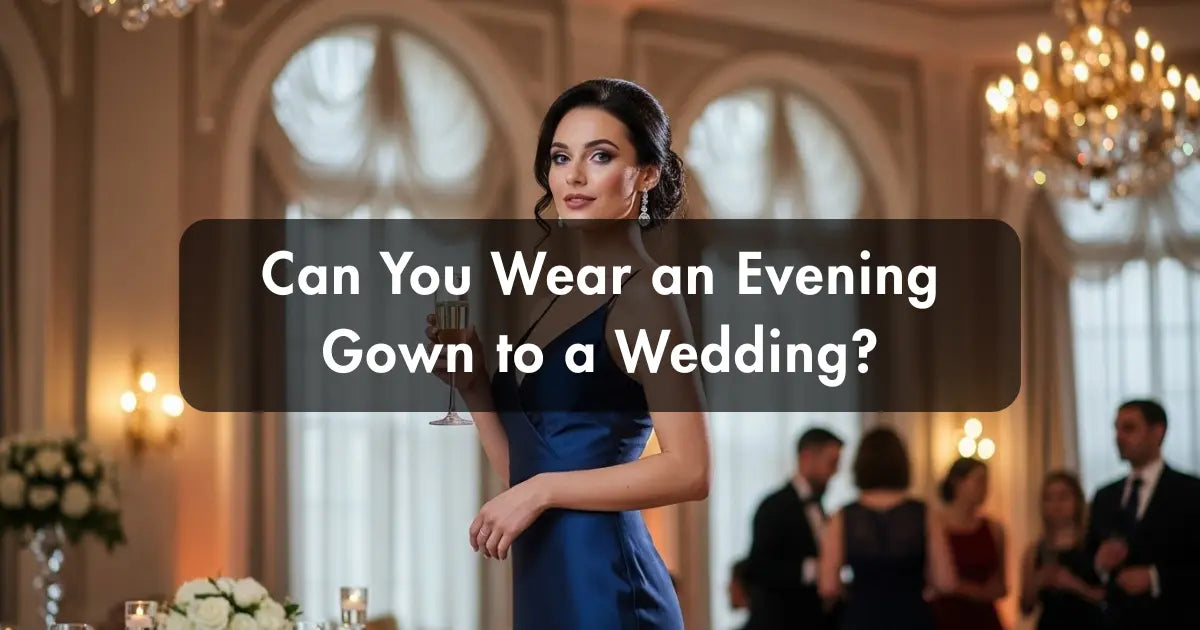 Wear an Evening Gown to a Wedding
