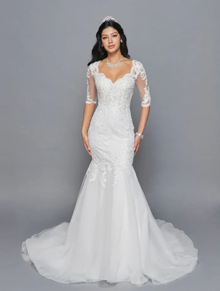 Short Sleeve Wedding Dresses