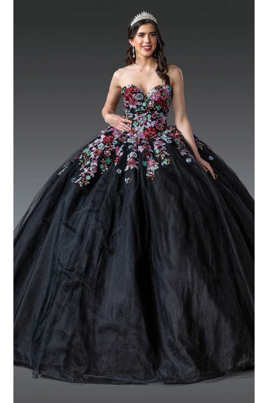 Black Quinceanera Dresses