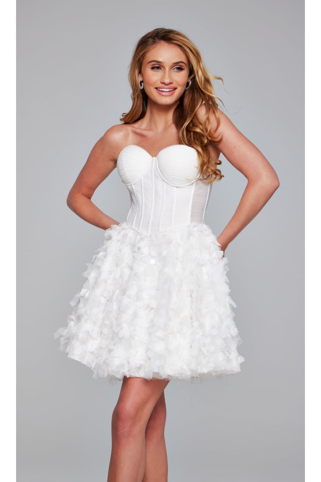Jovani White Dresses