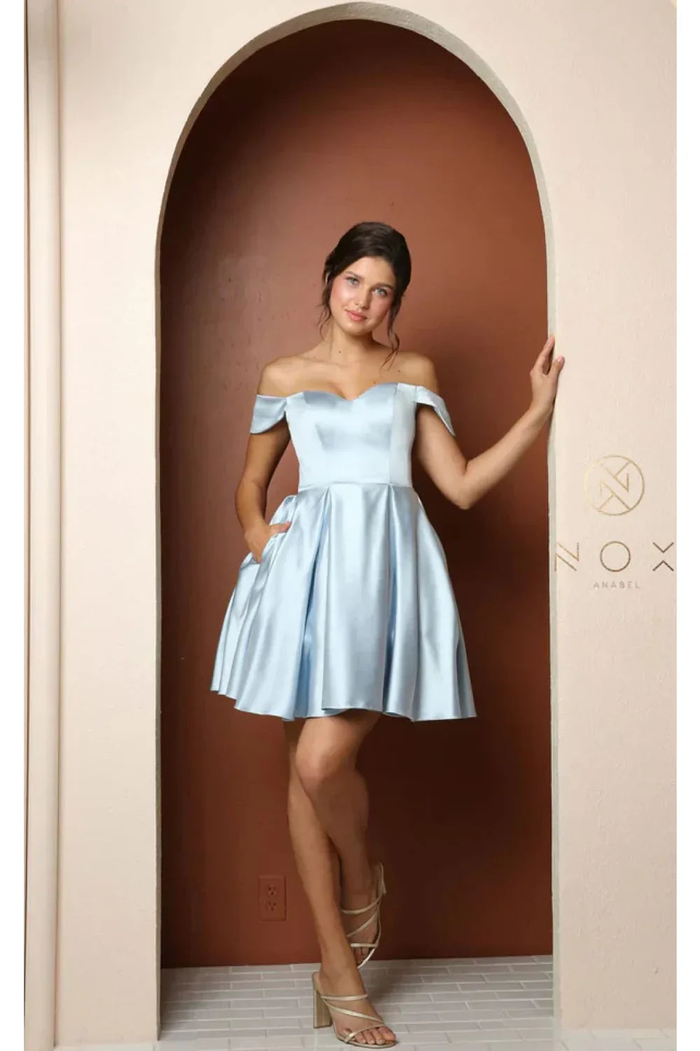 Light Blue Homecoming Dresses