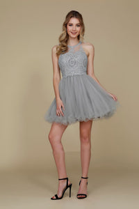 Silver Dama Dresses