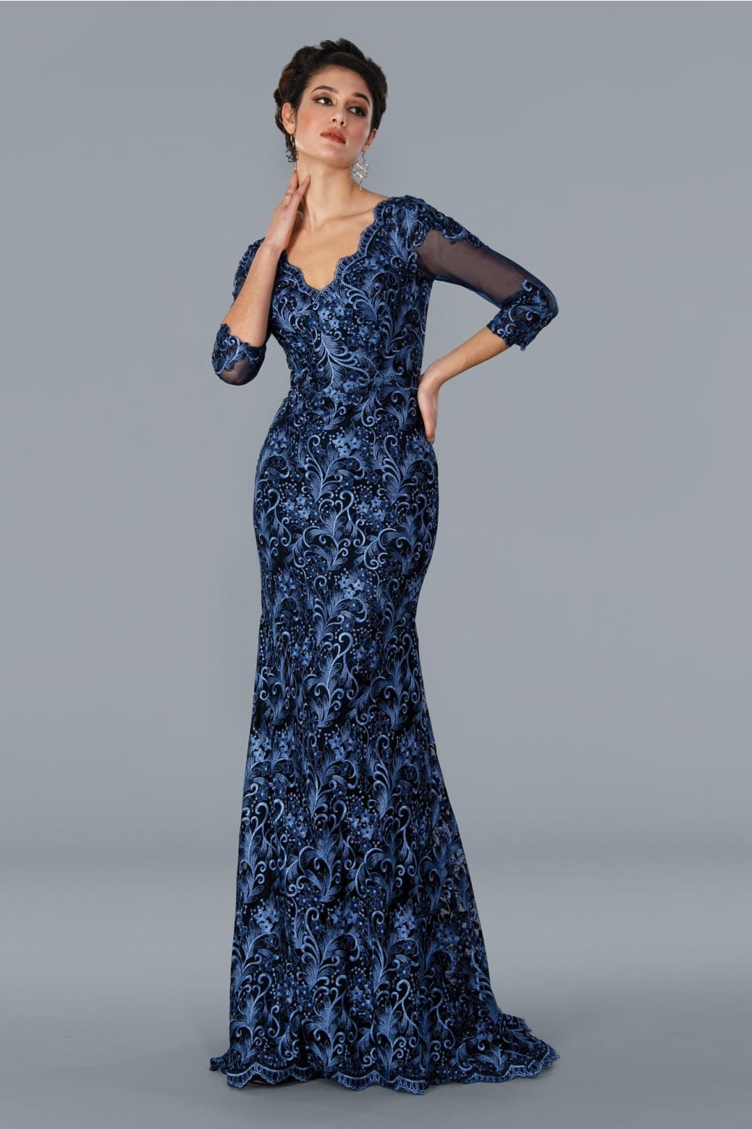 Blue Mother Of The Bride Dresses