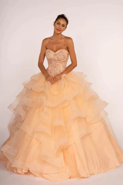 Ruffled Quinceañera Dresses