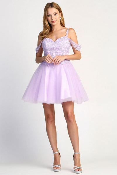 Wedding DressesShort A Line Homecoming Glitter Cocktail Dress Silver