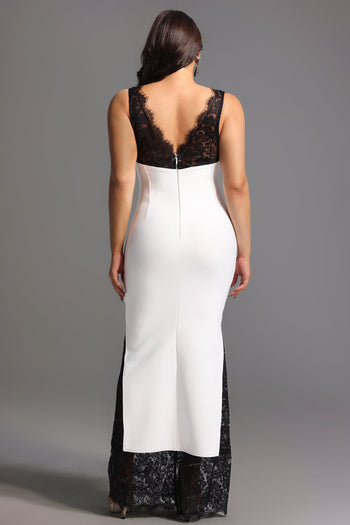 Bella Barnett White Evening Dress