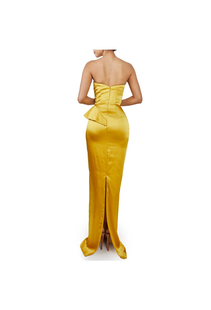 Terani Couture Sleek 2111P4066 Strapless Formal Prom Dress