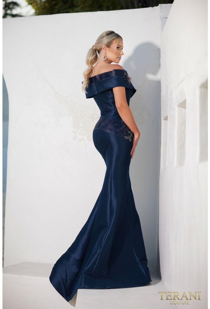 Terani 232M1530 Long Mother of the Bride Dress - Mermaid Evening Gown