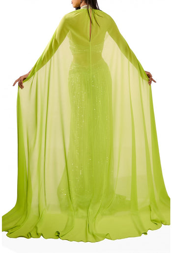 Terani Couture 241GL2622 Beaded Long Evening Dress-Formal and Elegant