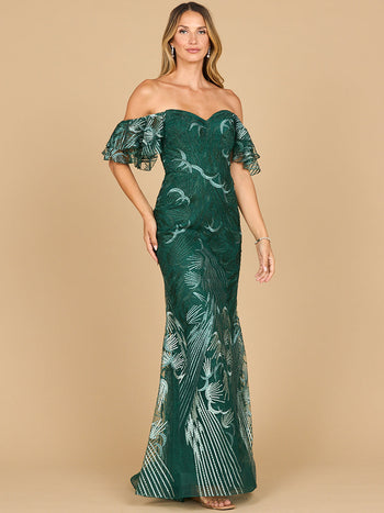 Lara New York Green Ombre Dress