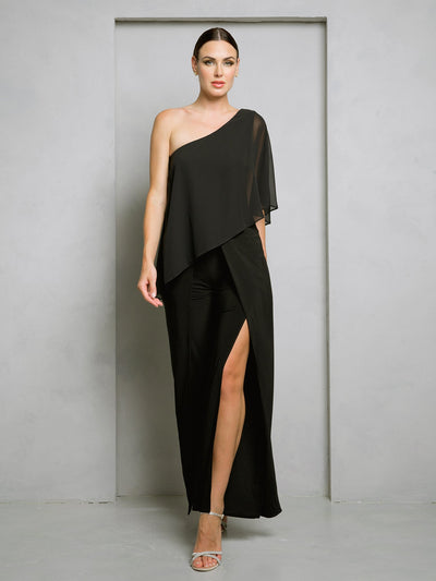 Jumpsuit Long Formal Slit Jumpsuit Black