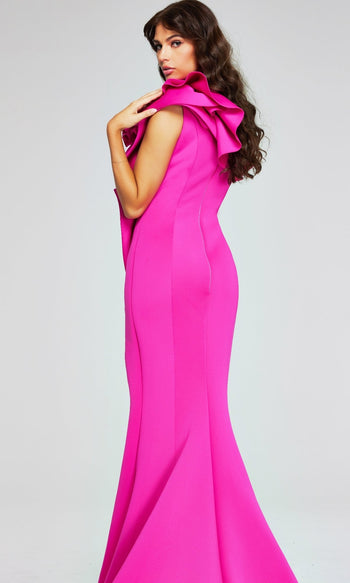 Vestido formal largo Jovani 37400: perfecto para graduación, gala o boda.