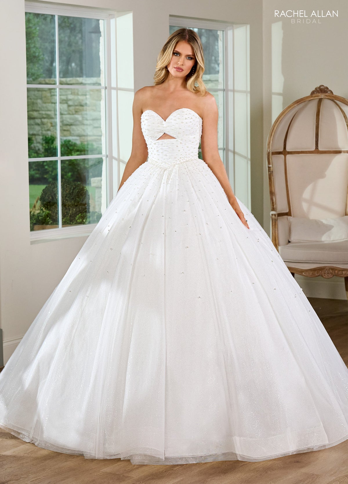 Rachel Allan IVORY Old Dress