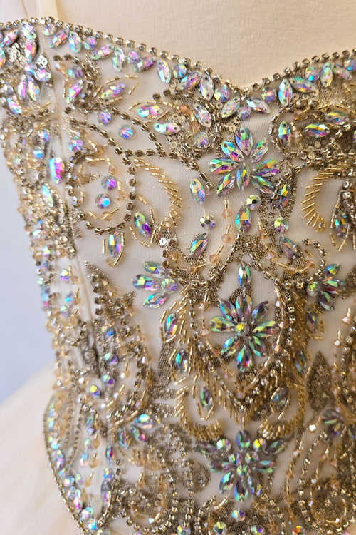 Girls Cold Shoulder Ball Gown by Bella Princess PK1041