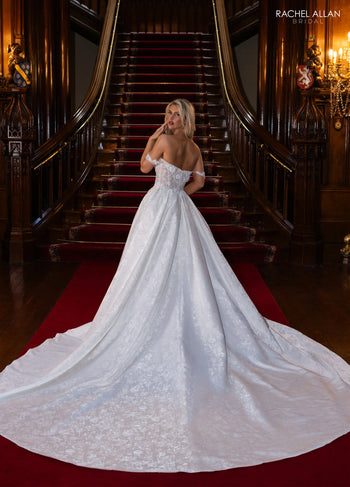 Rachel Allan IVORY NUDE Bridal Dress