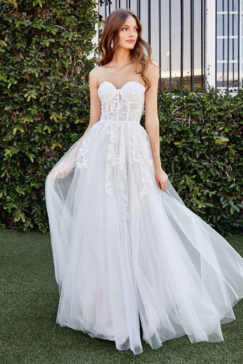 Ladivine CB065W Strapless Bridal Gown