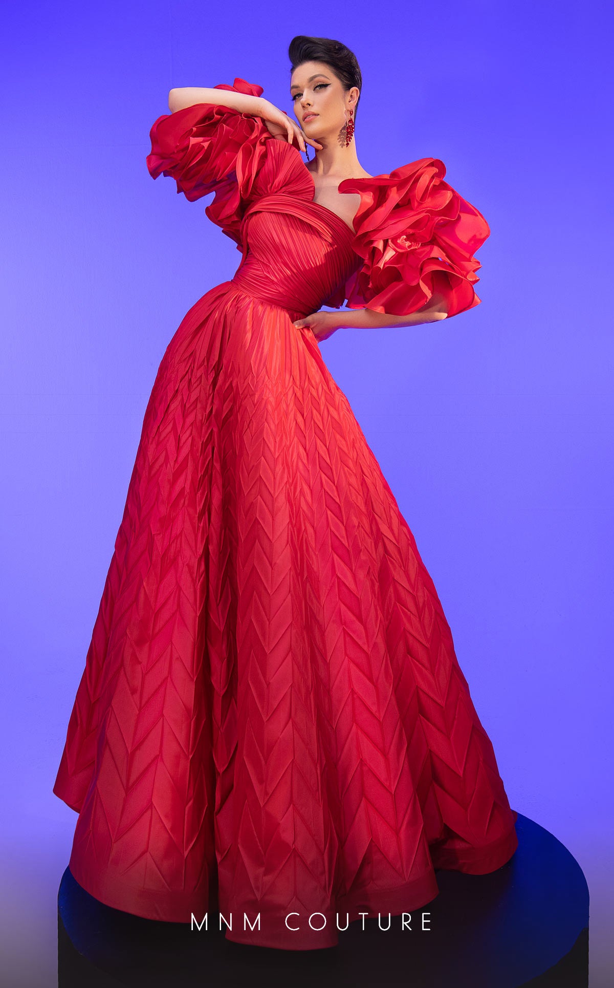 MNM Couture RED Dress