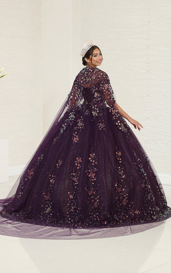 Layla K EGGPLANT Ball Gowns