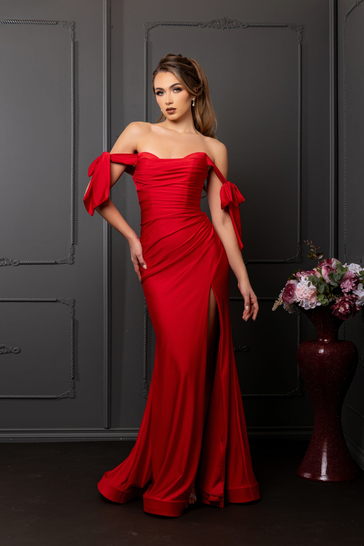 Valentine's Day Dress in Red Cute Vday Outfit & Plus Size