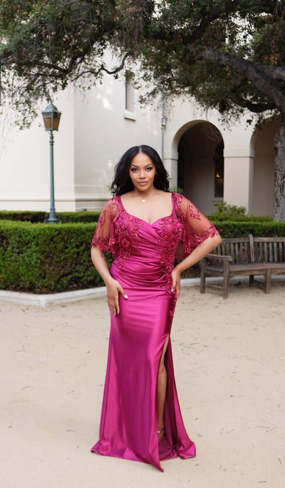 Sequin Lace Mermaid Mother of the Bride Gown By May Queen MQ2173