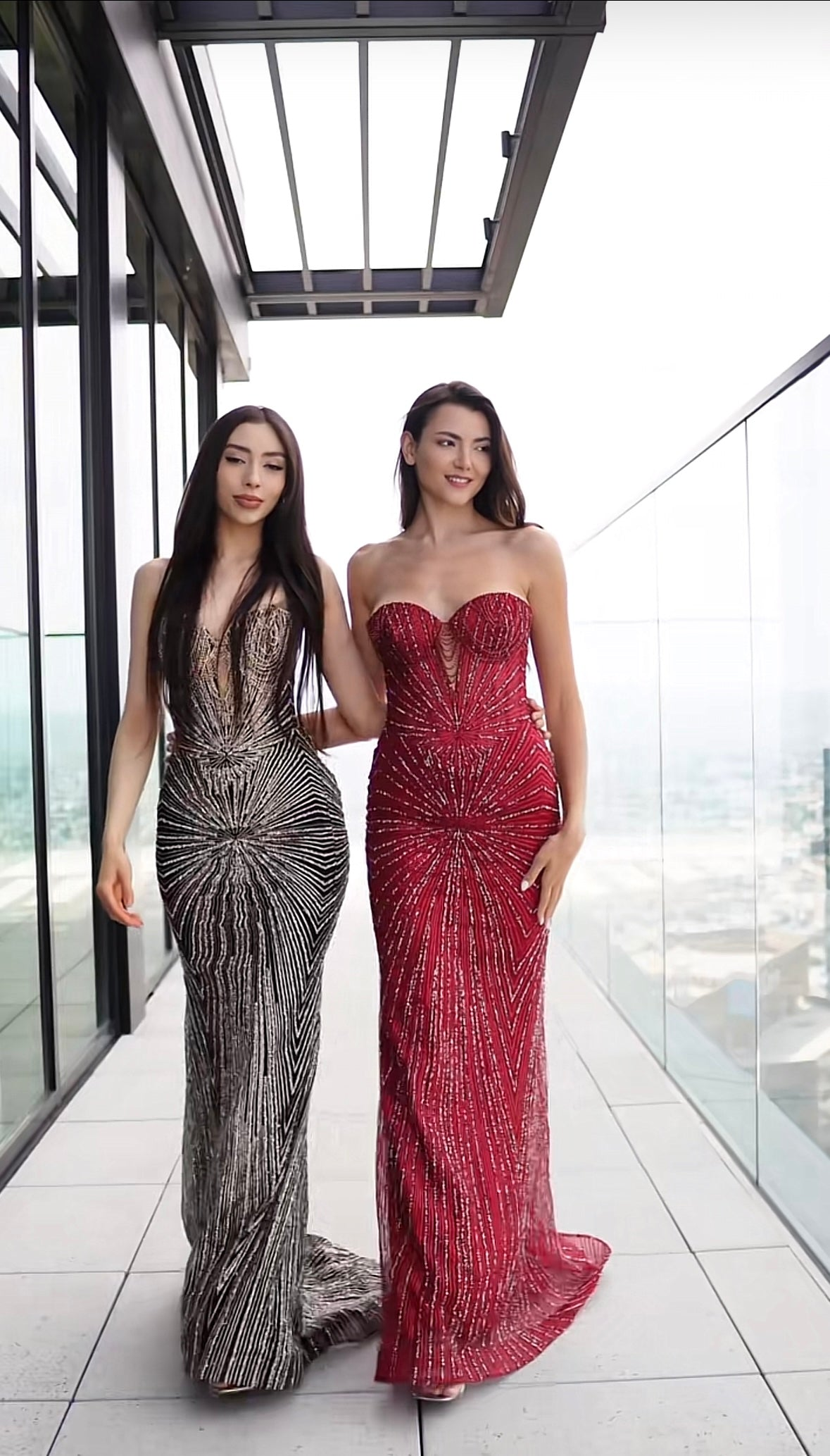 Strapless Corset Sequin Evening Gown, Sparkling Mermaid Formal Dress By May Queen MQ2195