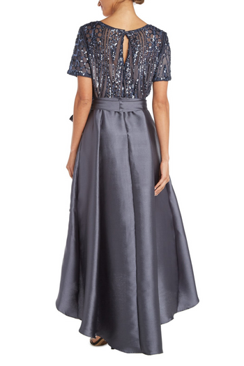 RM Richards Sequin Hi-Lo Evening Dress (MORE COLORS)