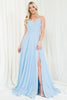 Simple Bridesmaids Dress - BABY BLUE / 2
