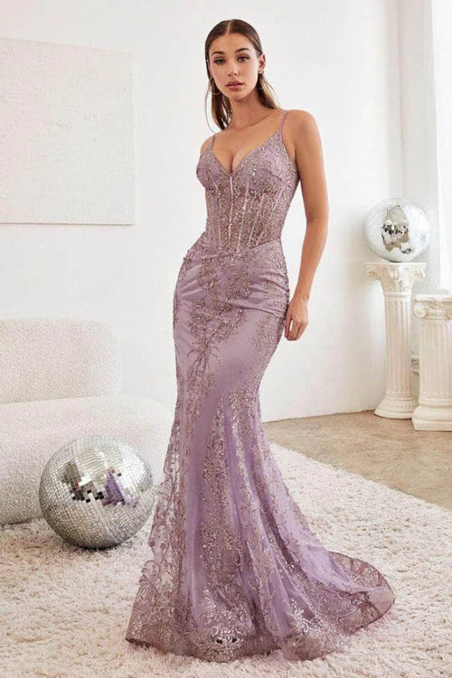 Cinderella Divine - J810 Shimmer Corset Bodice Mermaid Junior Prom Gown - Prom Dress
