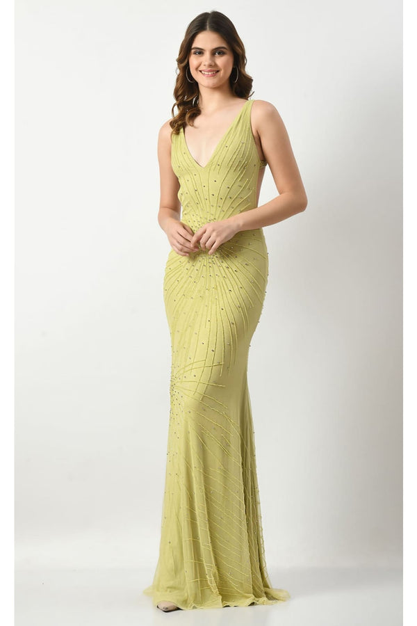 Couture Fashion by FG CF23240998 Yellow/Green