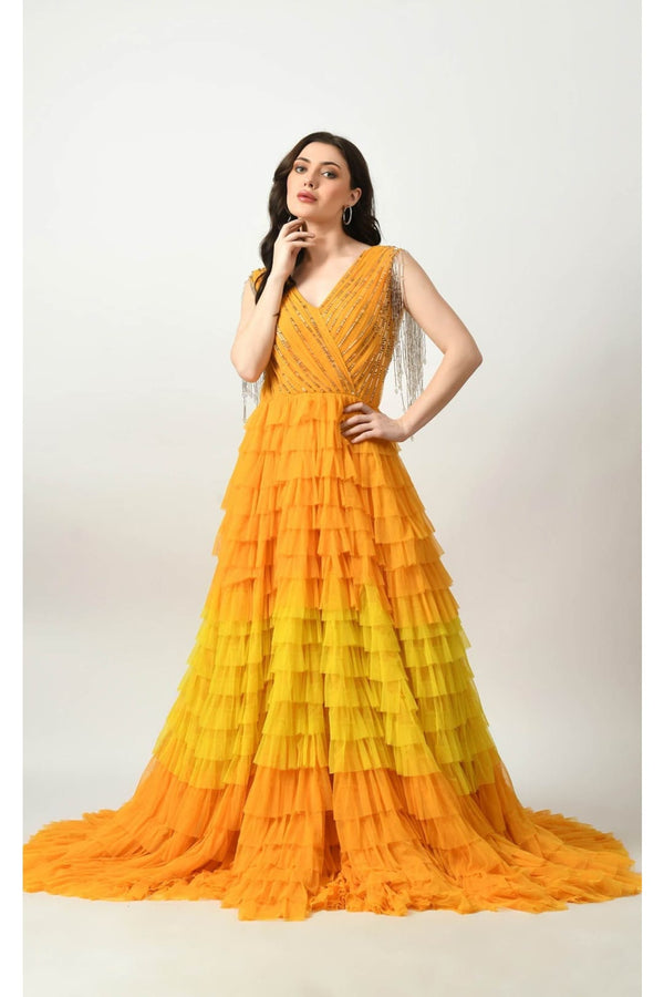 Couture Fashion by FG CF242503103 Yellow