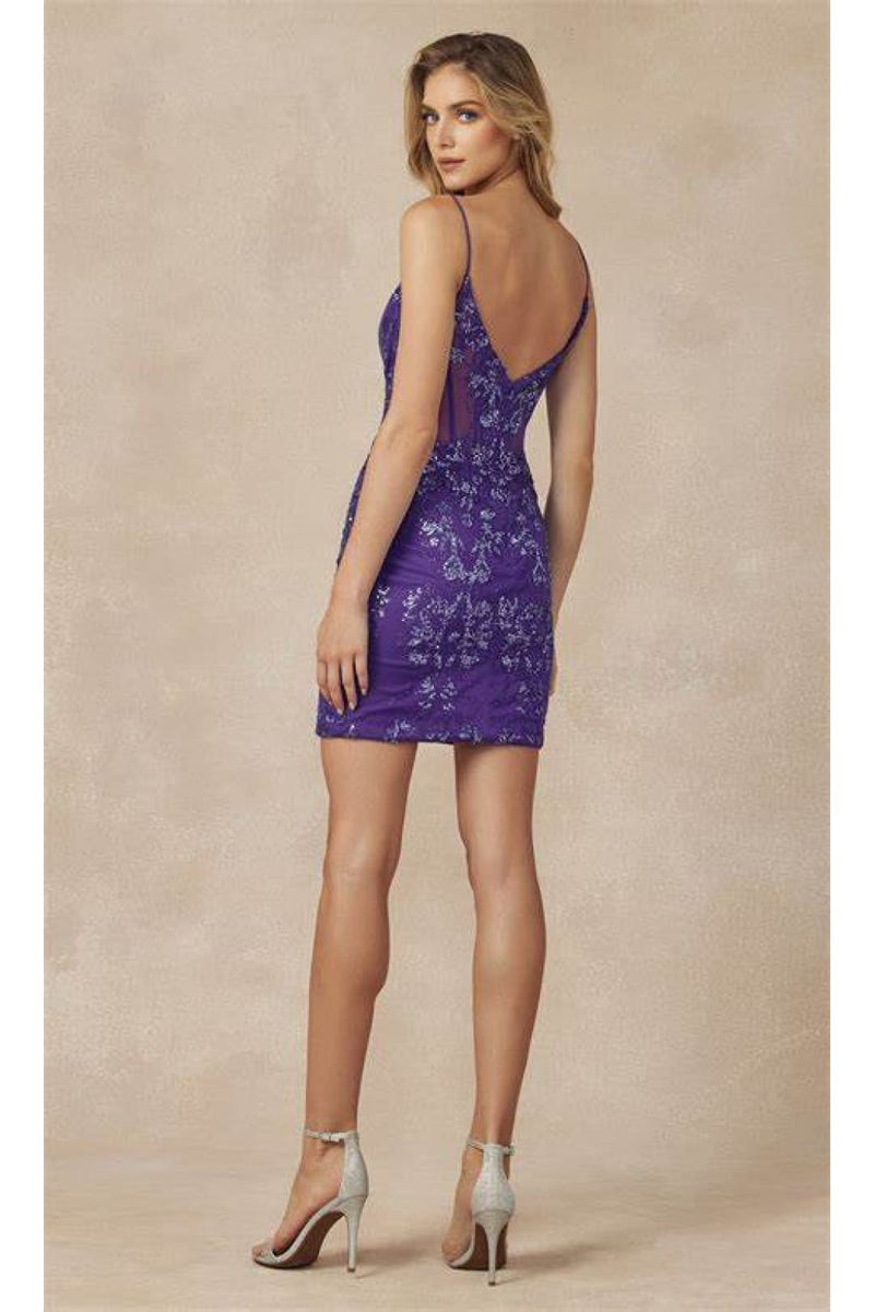 Dama Dress MQ2082 Silver Quince Outfit