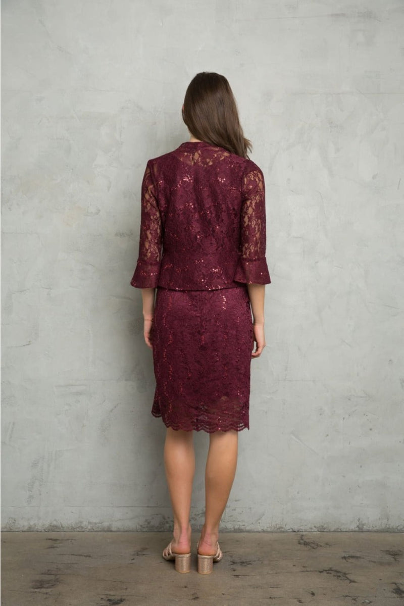 Eva USA 3347 Mother of the Bride 2-Piece Dress – Cocktail Style