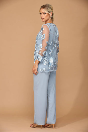 Eva USA 3426 Long Formal Mother of the Bride Pant Set - Pant Suit