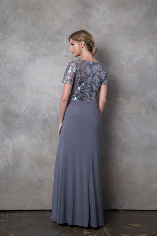 Eva USA 3439 Long Formal Mother of the Bride Evening Dress - Mother of the Bride Dress