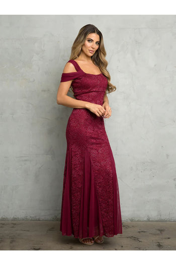 Eva USA 3475 Long Formal Glitter Evening Dress - Formal Dresses