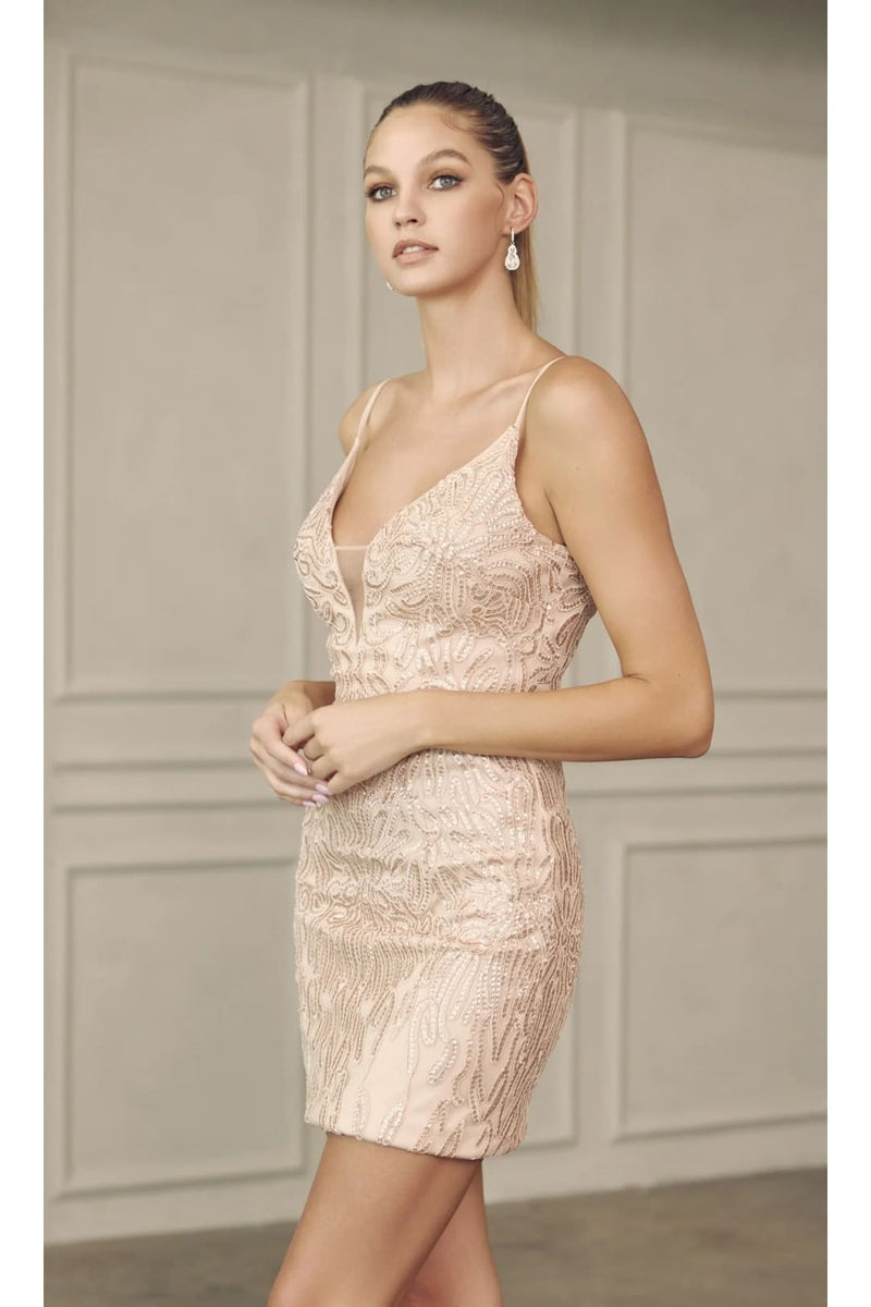 gold sequin bridesmaid dresses short Champagne Dresses-Inexpensive Print Juliet 870 walmart long sleeve black Pour Moi Color:Floral White bead clustering creates rich