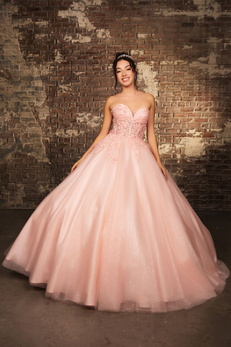 pink 16th birthday dress Sweet 16 Party in Blush by LK243 Ball Gown Prom dress