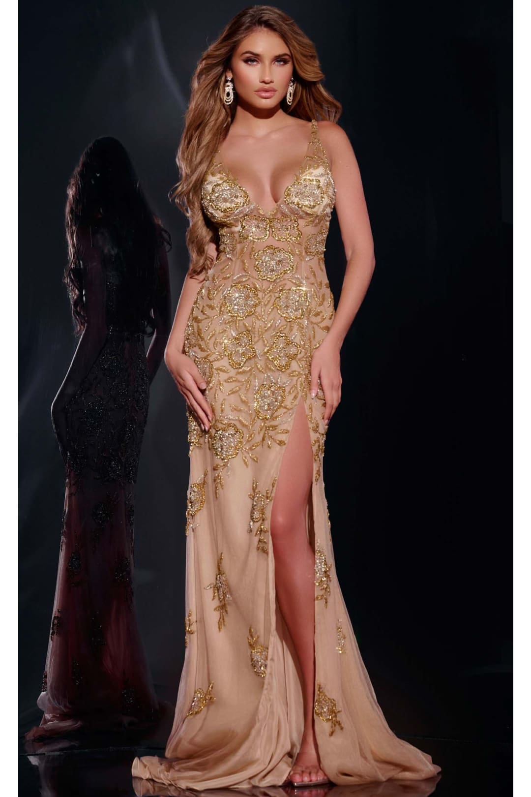 Jovani 07355 Gold