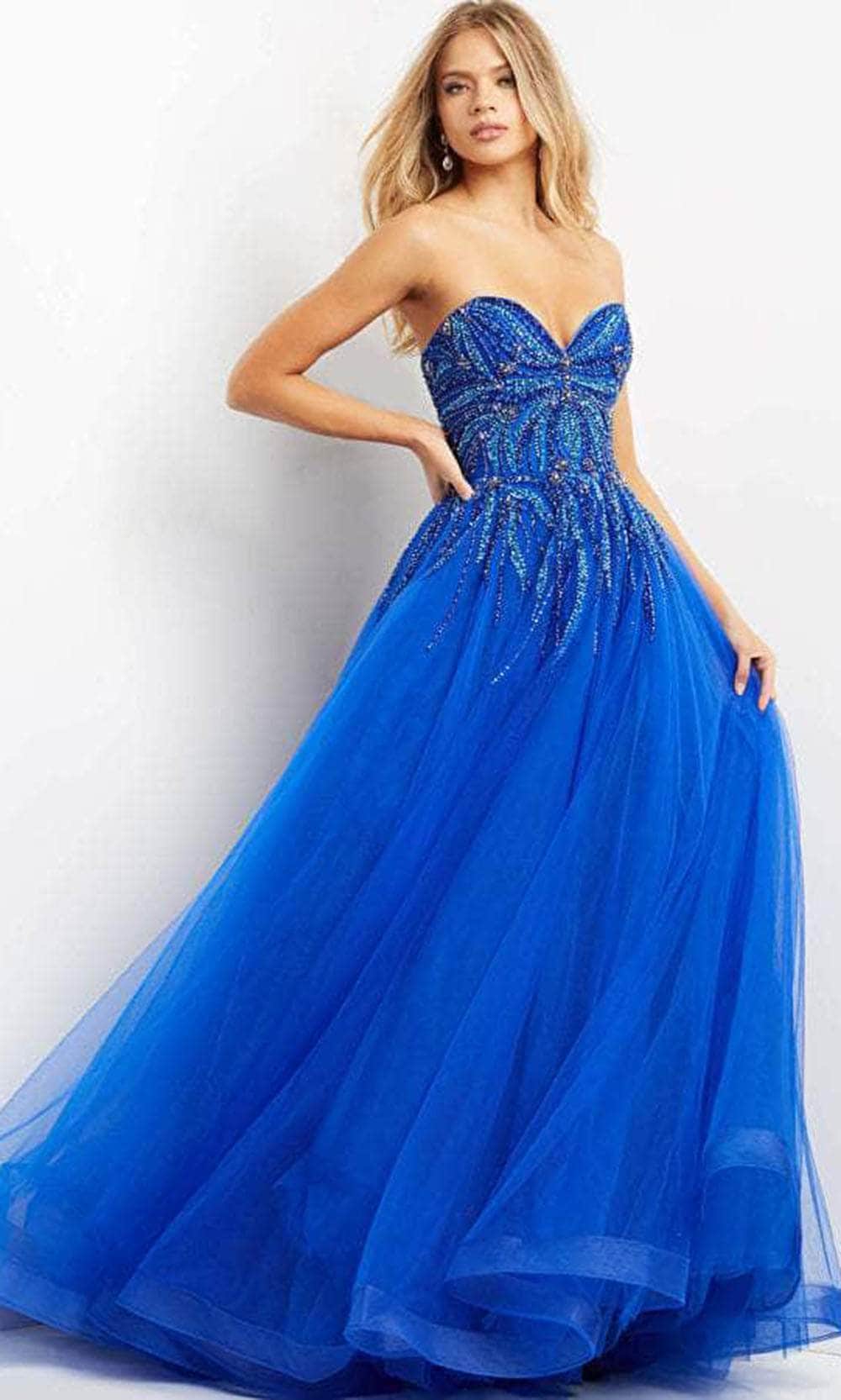 Jovani 07946 - Beaded Ballgown with Sweetheart Neckline for Prom - Prom