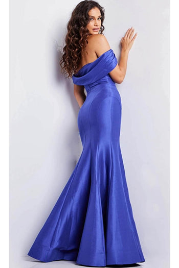 Jovani 24283 - Off-Shoulder Mermaid Dress - Prom
