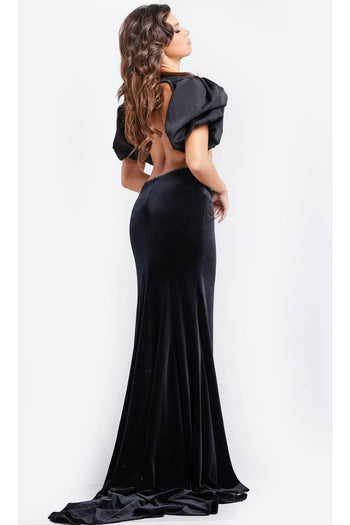 Jovani 37160 - Cut-Out Sheath Prom Dress - Prom