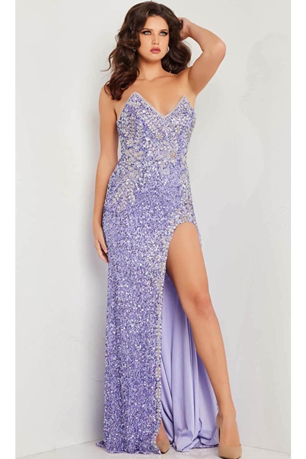 Jovani 37335 - Strapless Sweetheart Neck Prom Dress - Prom