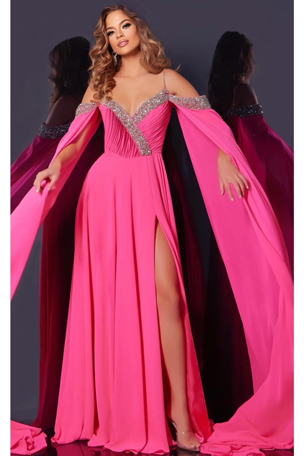Jovani 38996 Hot Pink
