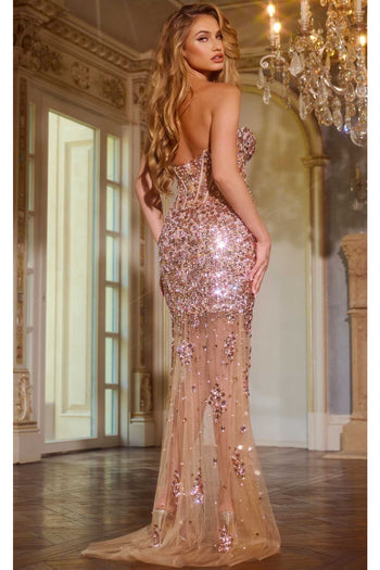 Jovani 42779 Nude