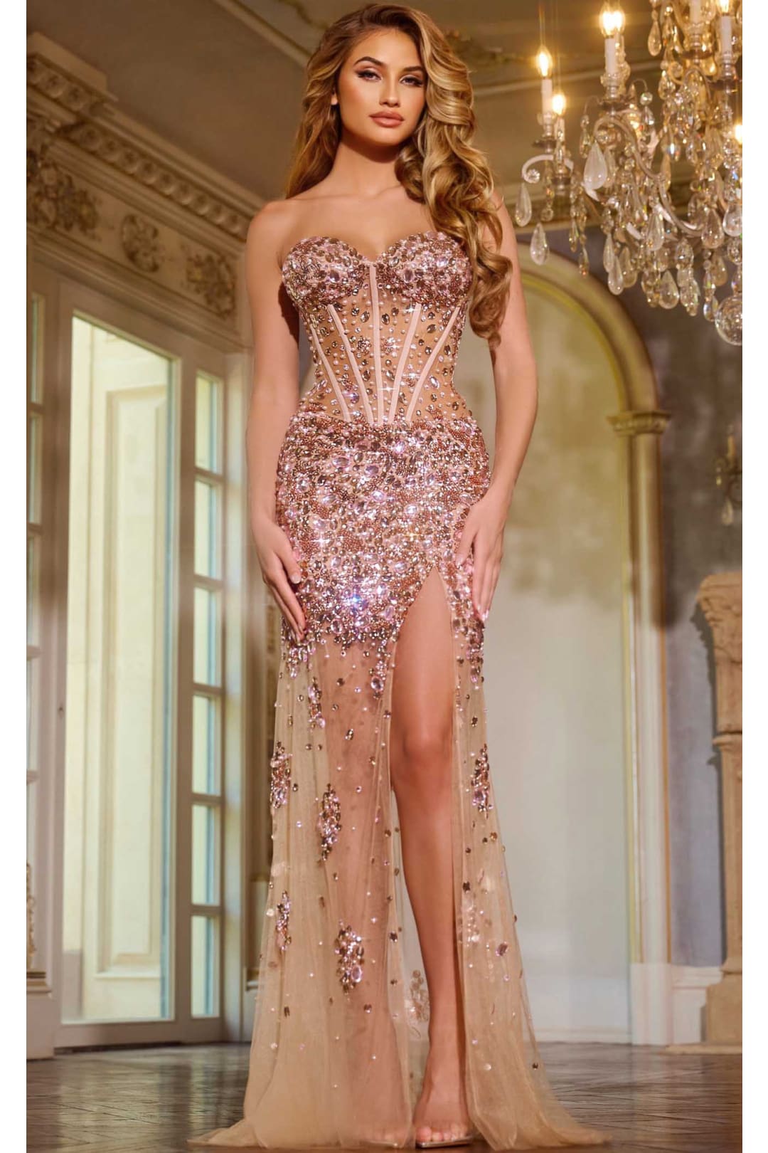 Jovani 42779 Nude