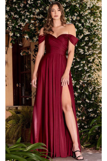 Ladivine 7493 - Sweetheart Satin Evening Gown - Prom