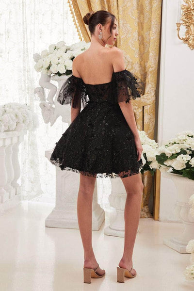 Ladivine KV1089 - Sweetheart Corset Cocktail Dress - Prom